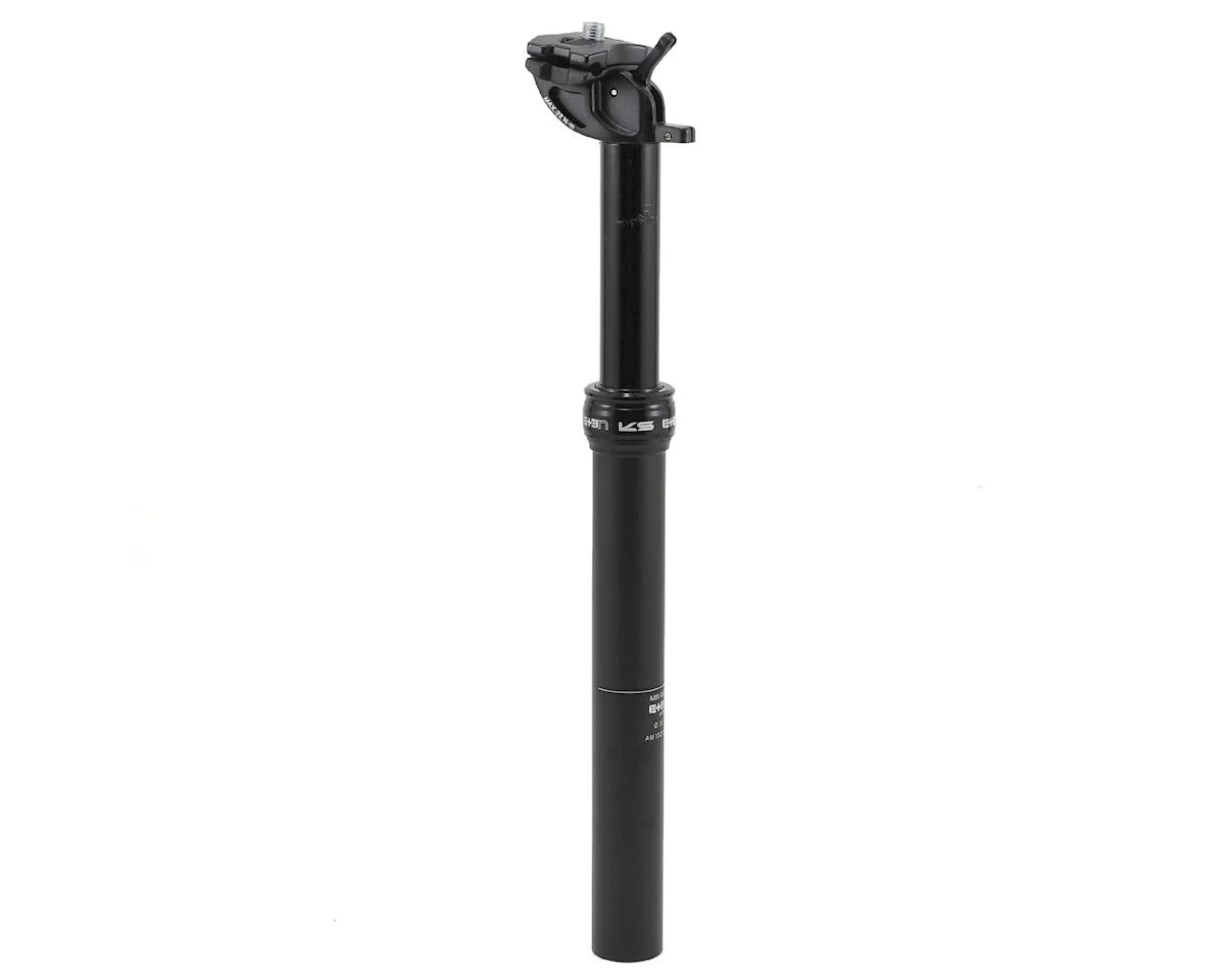 KS eTEN Remote Dropper Seatpost (Black) (30.9mm) (385mm) (100mm) (External Routing) (Remote Not Included)